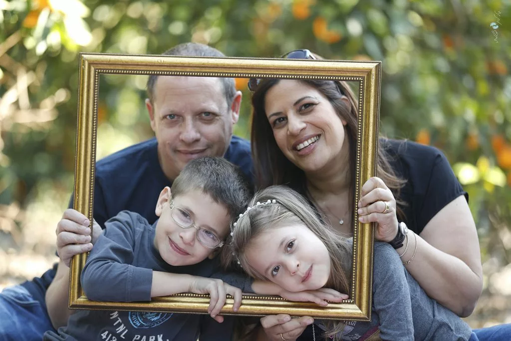 צילומי משפחה סטודיו גיל לוין - משפחת מלומד (4)